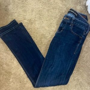 Express low rise jeans